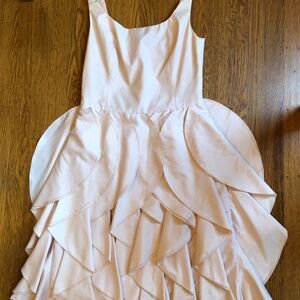 Party dress Pale Pink Ruffles Isaac Mizrahi for Target worn once Size 2/4